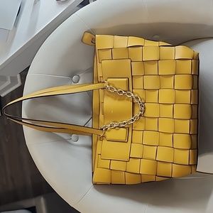 Mustard Aldo Tote